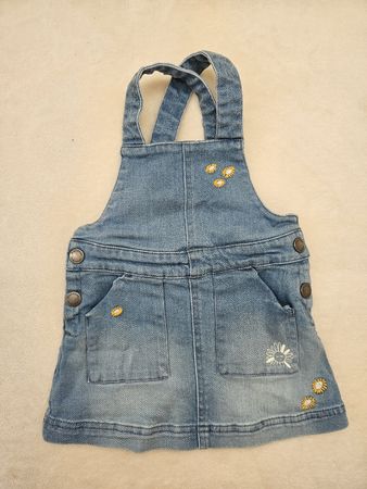 Latzkleid Naturaline Gr. 86