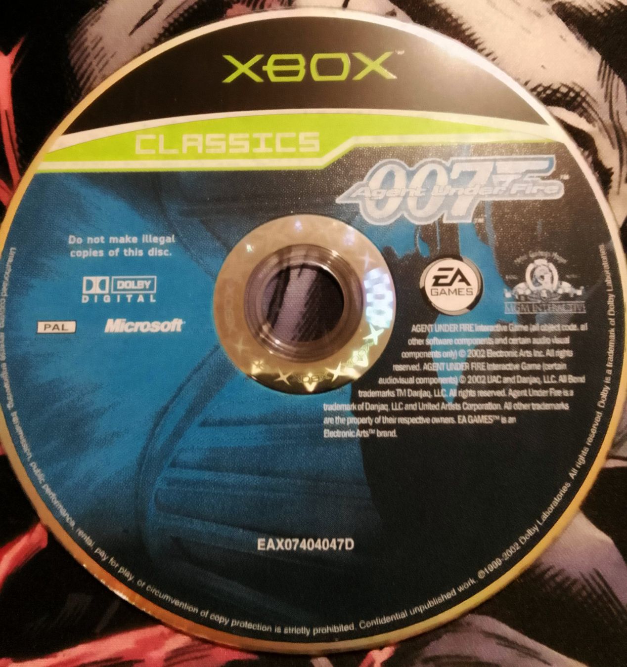 Microsoft Giochi: 007 Agents Under Fire XBOX Classics édition (PAL) DISK ONLY – Usato da Le Locle venduto da Nidaime_Tackle