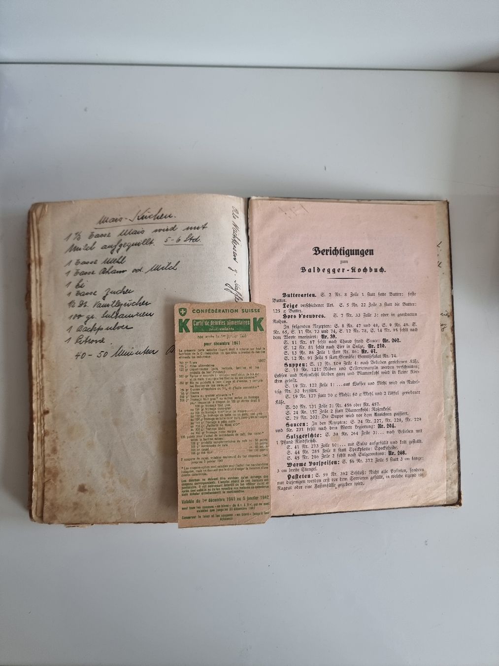 Libri: Baldegger Kochbuch, 1928, 2000 Rezepte – Usato da Luzern venduto da Liliana2013 8