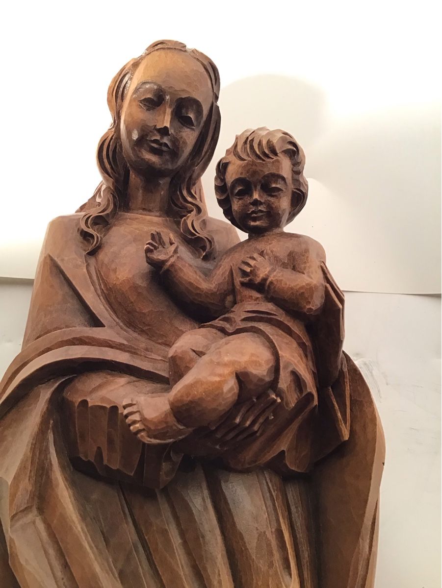 Figurines: Madonna mit Kind – D'occasion à schönenbuch par Josefus 1