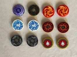 Lego ninjago - pièce imprimées et stickers