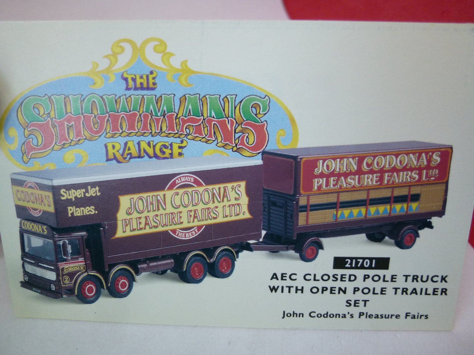 Corgi Toys Voitures modèles: Corgi Classics - AEC Closed Pole Truck "John Codonies" Set – Neuf (Voir description) à Reiden par mondial2 2