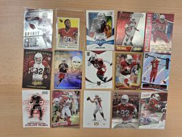 15 NFL Trading Cards der Arizona Cardinals