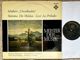 Schubert Smetana Liszt – Die Unvollendete Keilberth - LP🛀