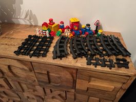 Lego Duplo Eisenbahn Set mit Schienen und Zubehör🚂!