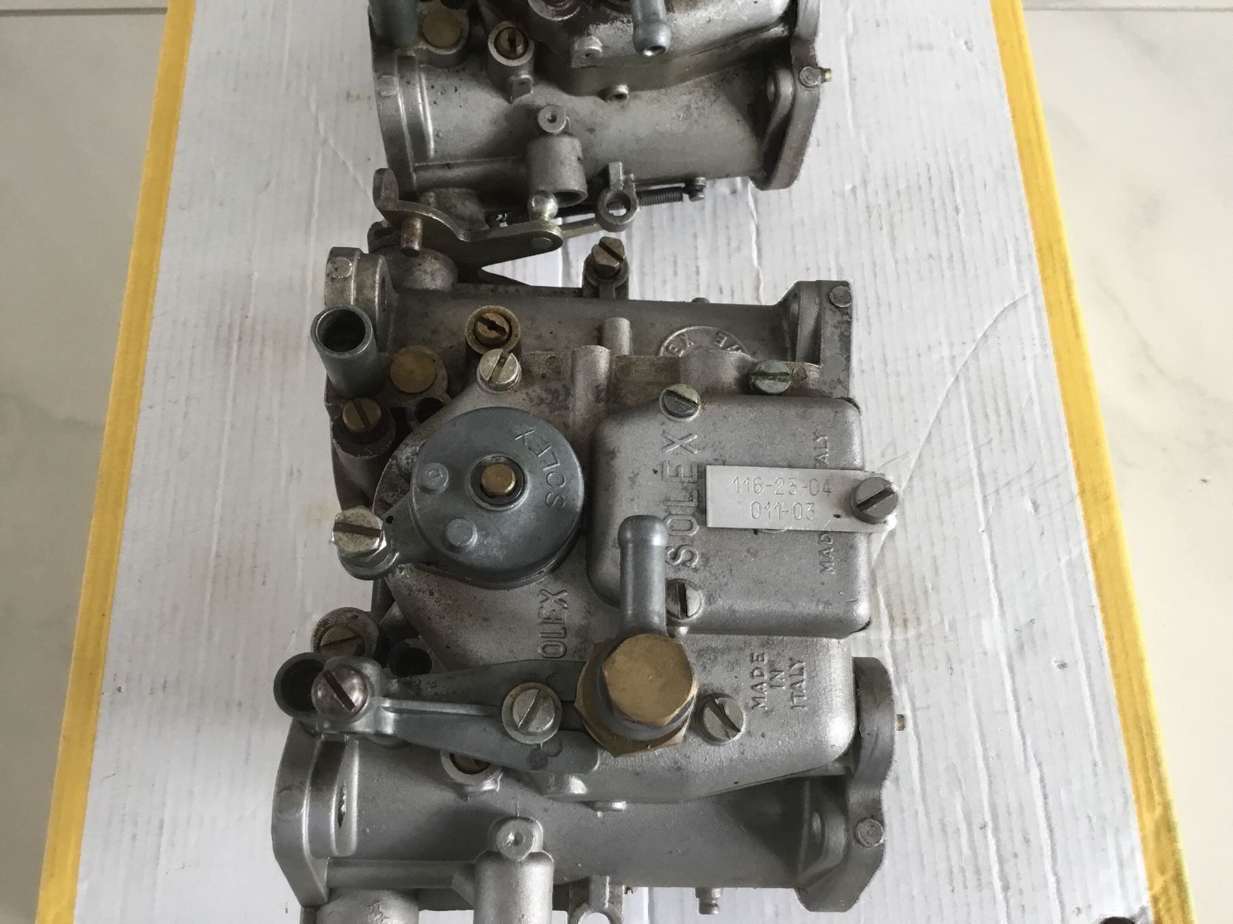 BMW Tutti pezzi di ricambio auto: Solex Doppelvergaser   40 mm  2Stk.  BMW 2002  etc . – Usato da Safnern venduto da Peter071 4