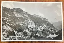 AK Seealpsee Weg zum Gastaus Schäfler Meglisalp 1944