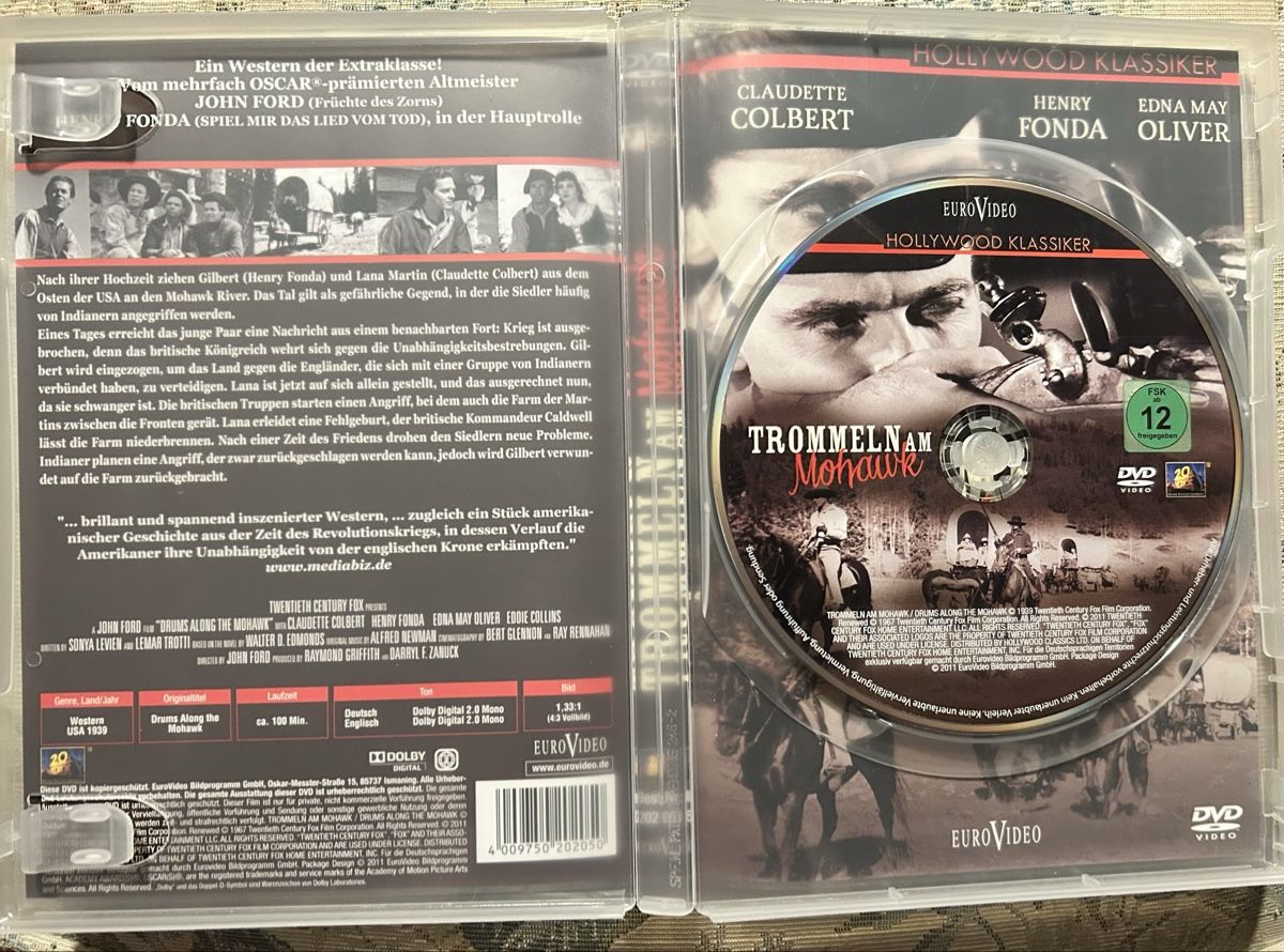 Tutti i DVDs: Western DVD Trommeln am Mohawk – Usato da Reinach BL venduto da Linda013 2