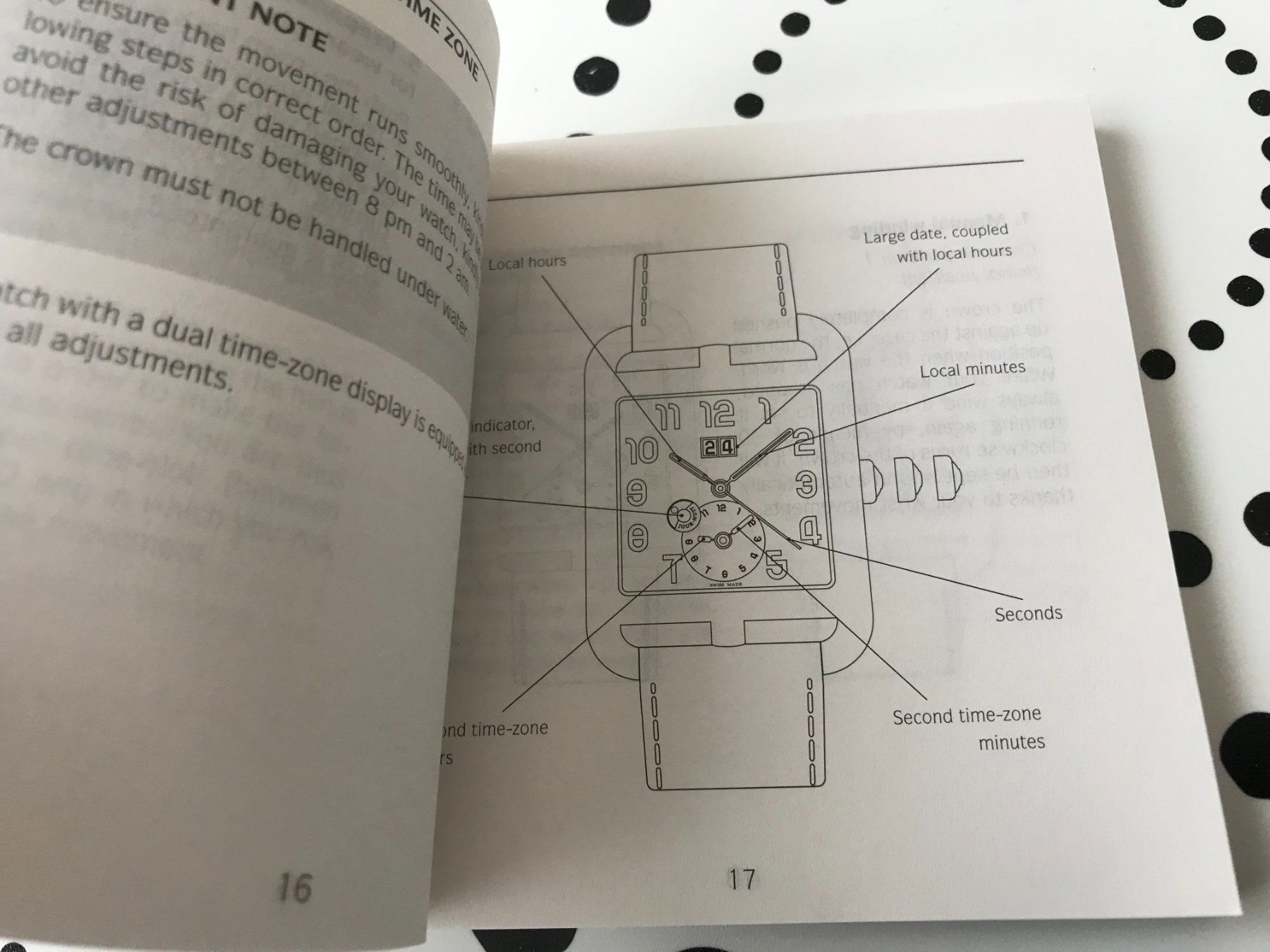 Hermès Documenti: HERMES ORIGINAL - OPERATING INSTRUCTIONS FOR US WATCHES !!! – Nuovo (secondo la descrizione) da Epalinges venduto da dream-watch 3