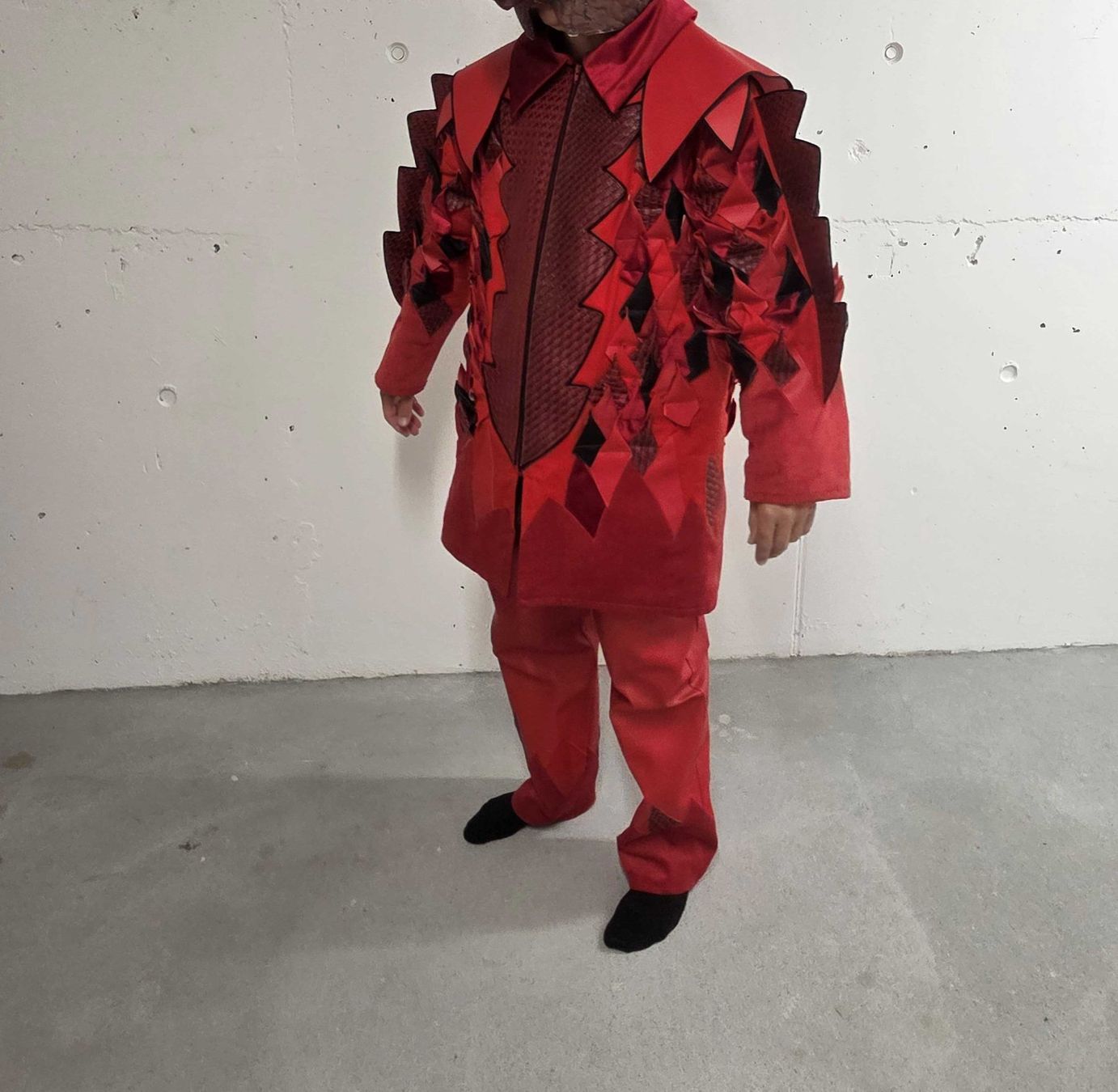 Costumi: Fasnachtskleid "Pilatus-Drache" – Usato da Luzern venduto da Luha1 1