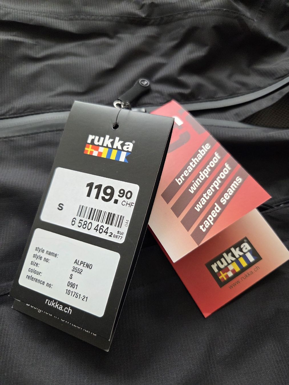 Rukka Jacken: Rukka Wind- und Regenjacke – Neu und originalverpackt aus Aarau von mouse06 4