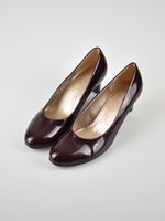 Gabor Lackleder Pumps, Gr.42, dunkelrot, ungetragen