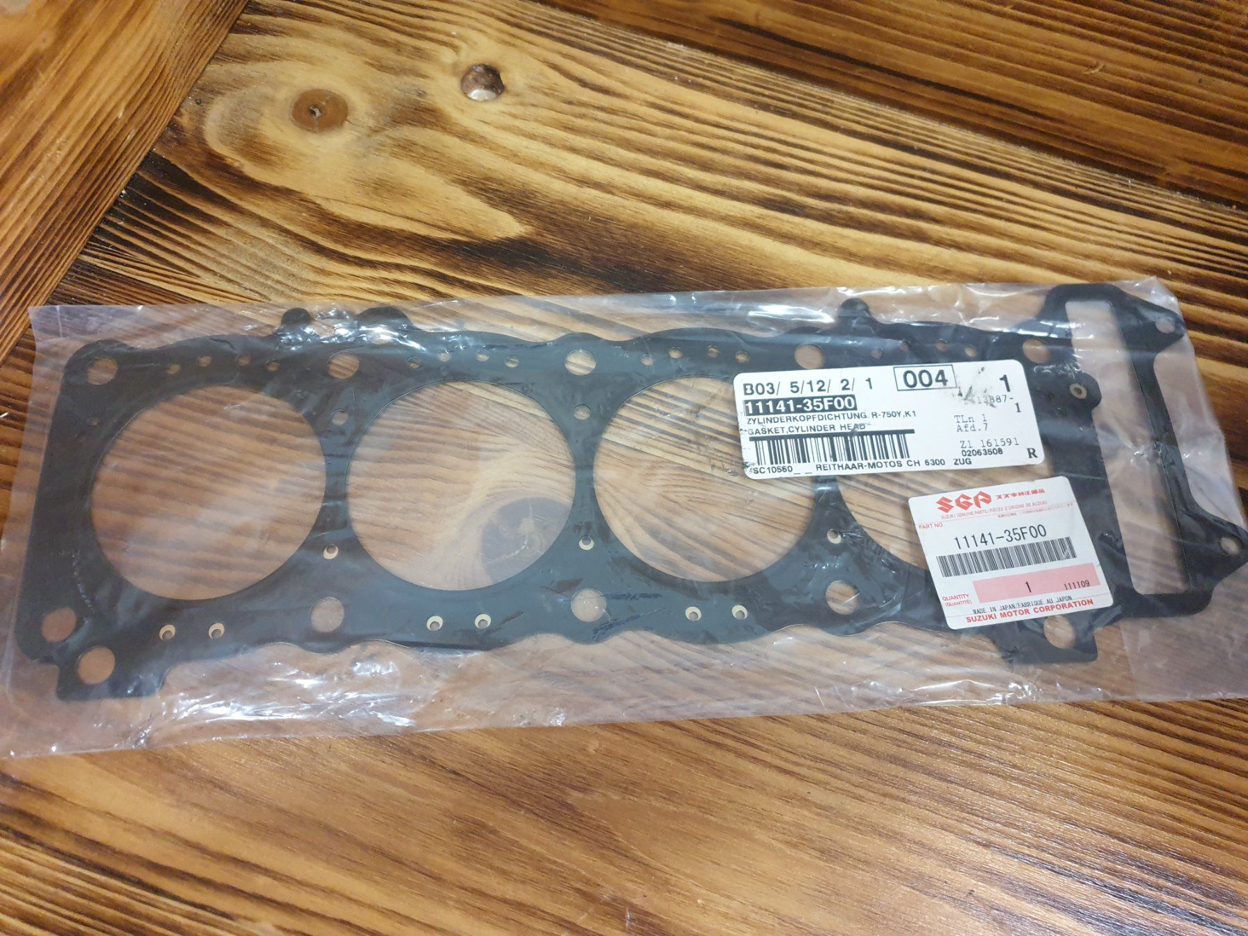 Sanitari: Suzuki Zylinderkopfdichtung 1141-35F00 – Nuovo e nell'imballaggio originale da Goldau venduto da Ktmuze 1