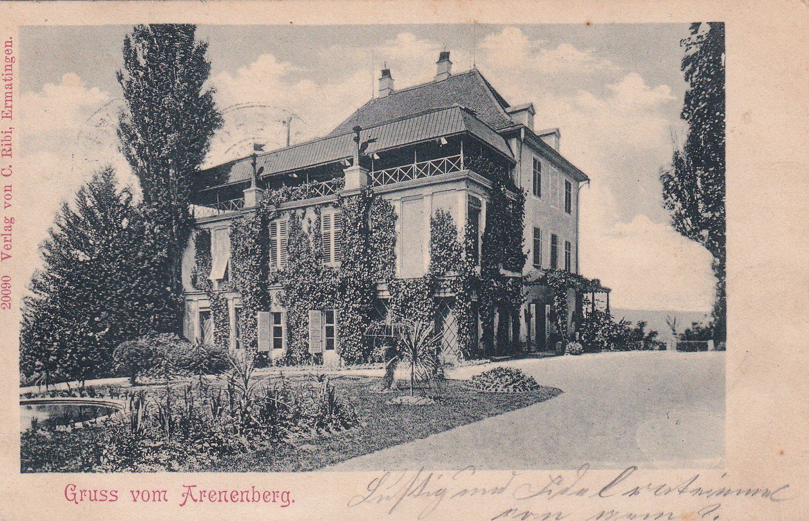 Cartoline postali: Gruss von Arenenberg  1900 – Usato da Cormoret venduto da Pascalll2001
