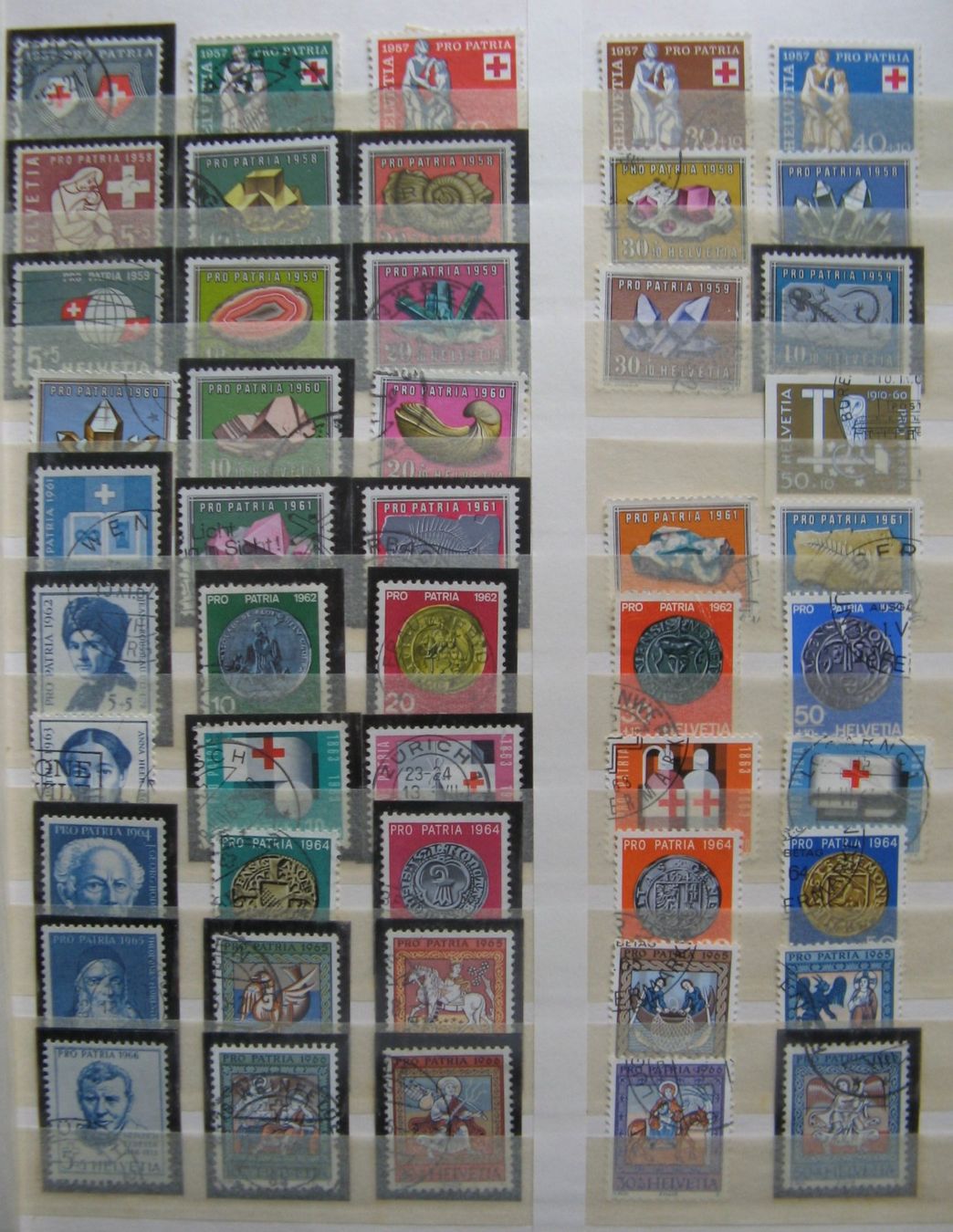 Tous les timbres: PP 1936 - 1960 gestempelt – D'occasion à Frauenfeld par Interessent1 2