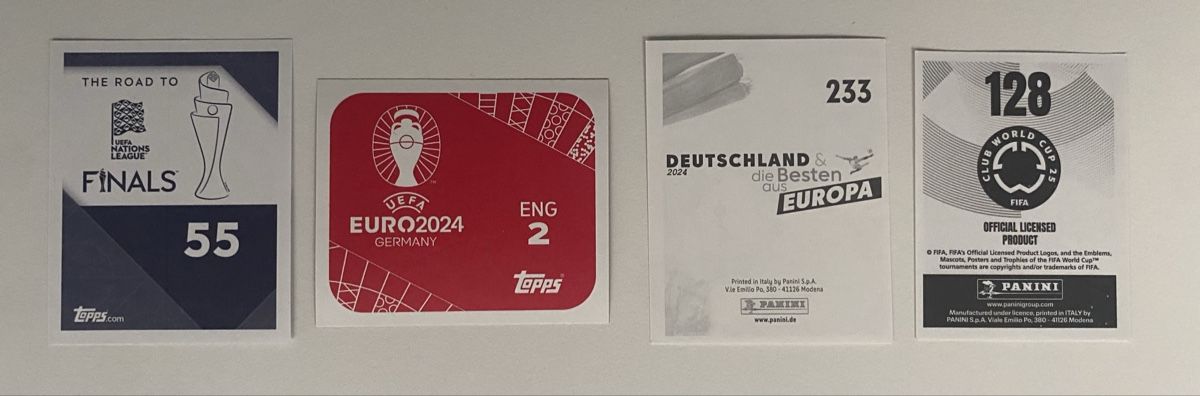 Sammelbilder & Trading cards: 4er Sticker-Set Harry Kane – Gebraucht aus Hergiswil LU von FcMalkov 1