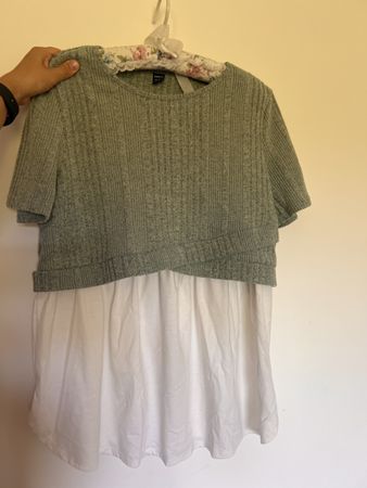 Bequemes Umstandsshirt / Stillshirt von SHEIN, Größe XL