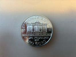 1 Silber Unze Wiener Philharmoniker 2011