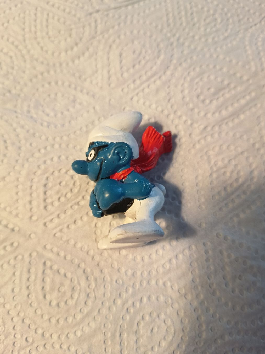 Schleich Figurines: Schlumpf Fliegerschlumpf  – D'occasion à Belp par lamadefi12
