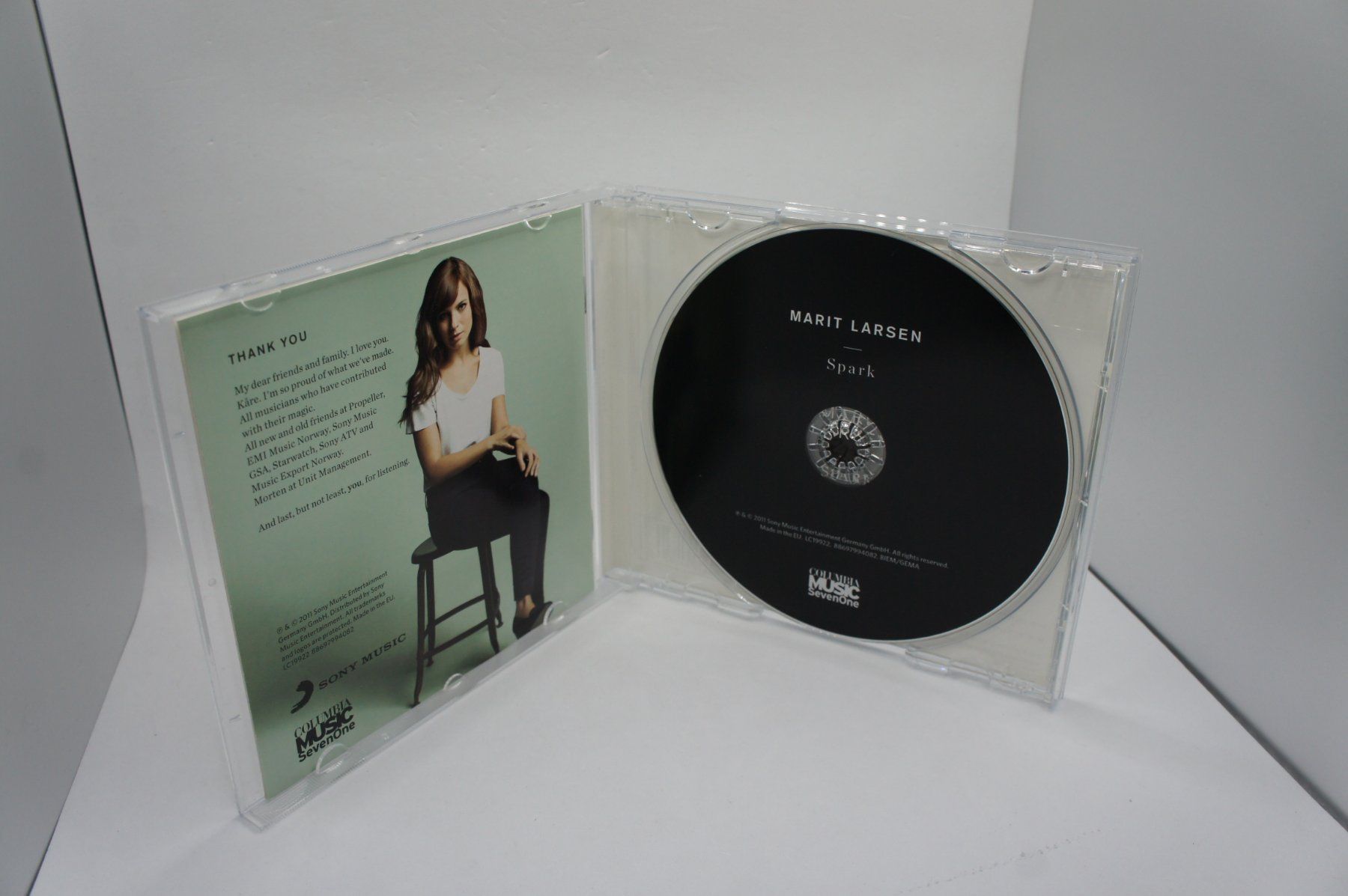 CDs: CD Marit Larsen – Spark – D'occasion à Ernetschwil par luisvonerni 1