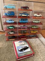DDR Automodell Sammlung 1:43 17 Stück mit Begleitheft, rar