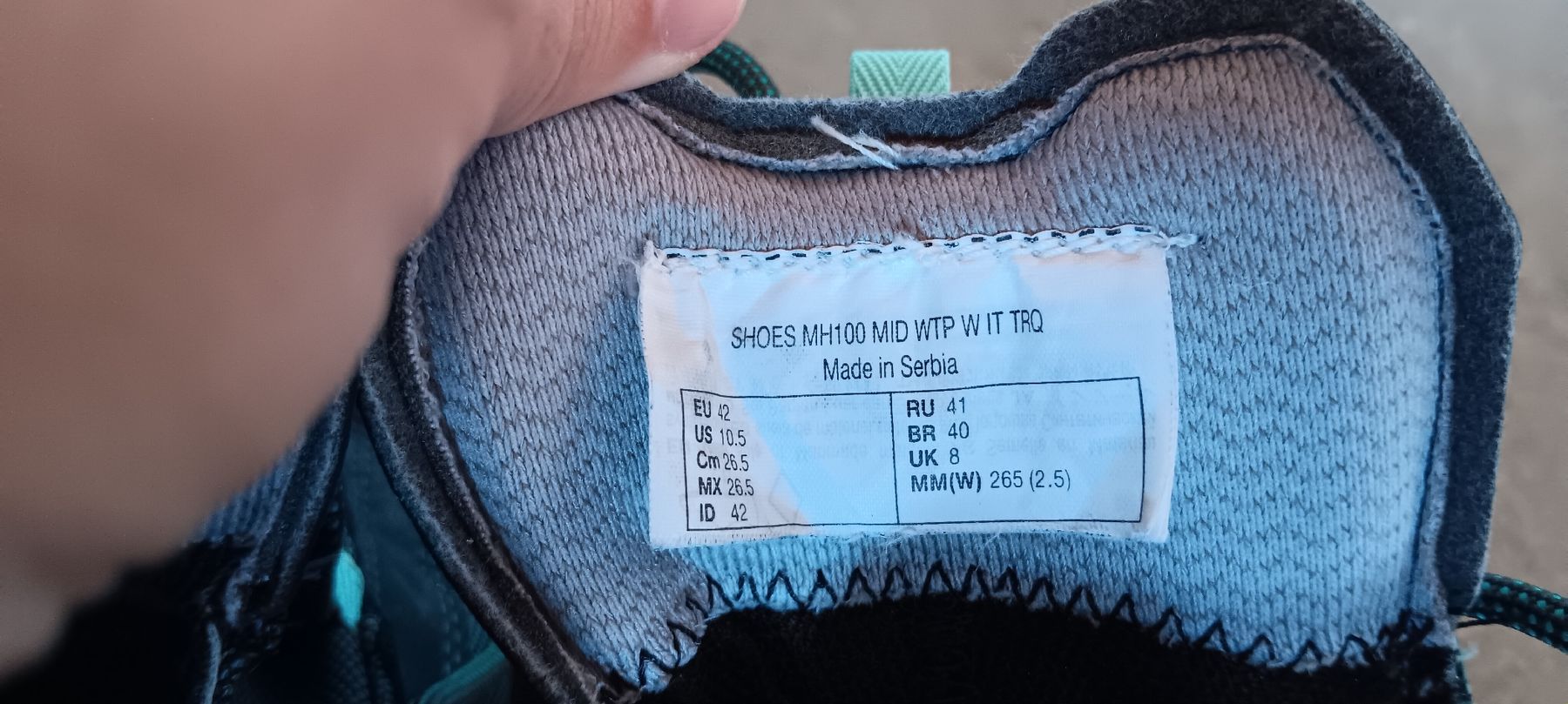 Scarpe da uomo: Wanderschuhe Gr.42 – Usato da Hilterfingen venduto da Manu814 5