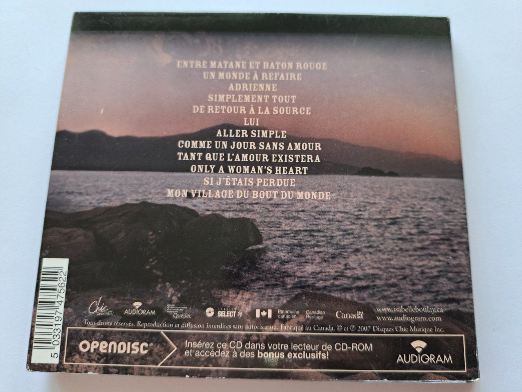 CD: CD Isabelle Boulay - De retour à la source – Usato da Pully venduto da bro_n52j 1