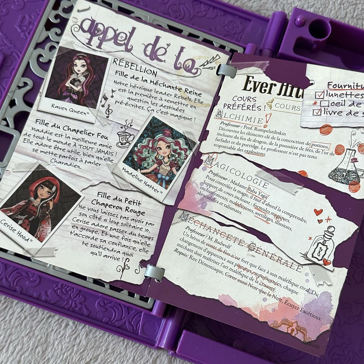 Disney Giocattoli: Ever After High Secret Hearts Diary – Usato da Givisiez venduto da dor_xb9k 3