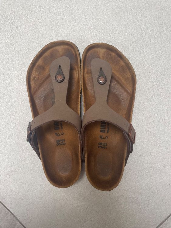 birkenstock gizeh metallic 38