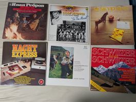 18x LP Konvolut Teddy Stauffer Max Greger Ventura ab 1.-