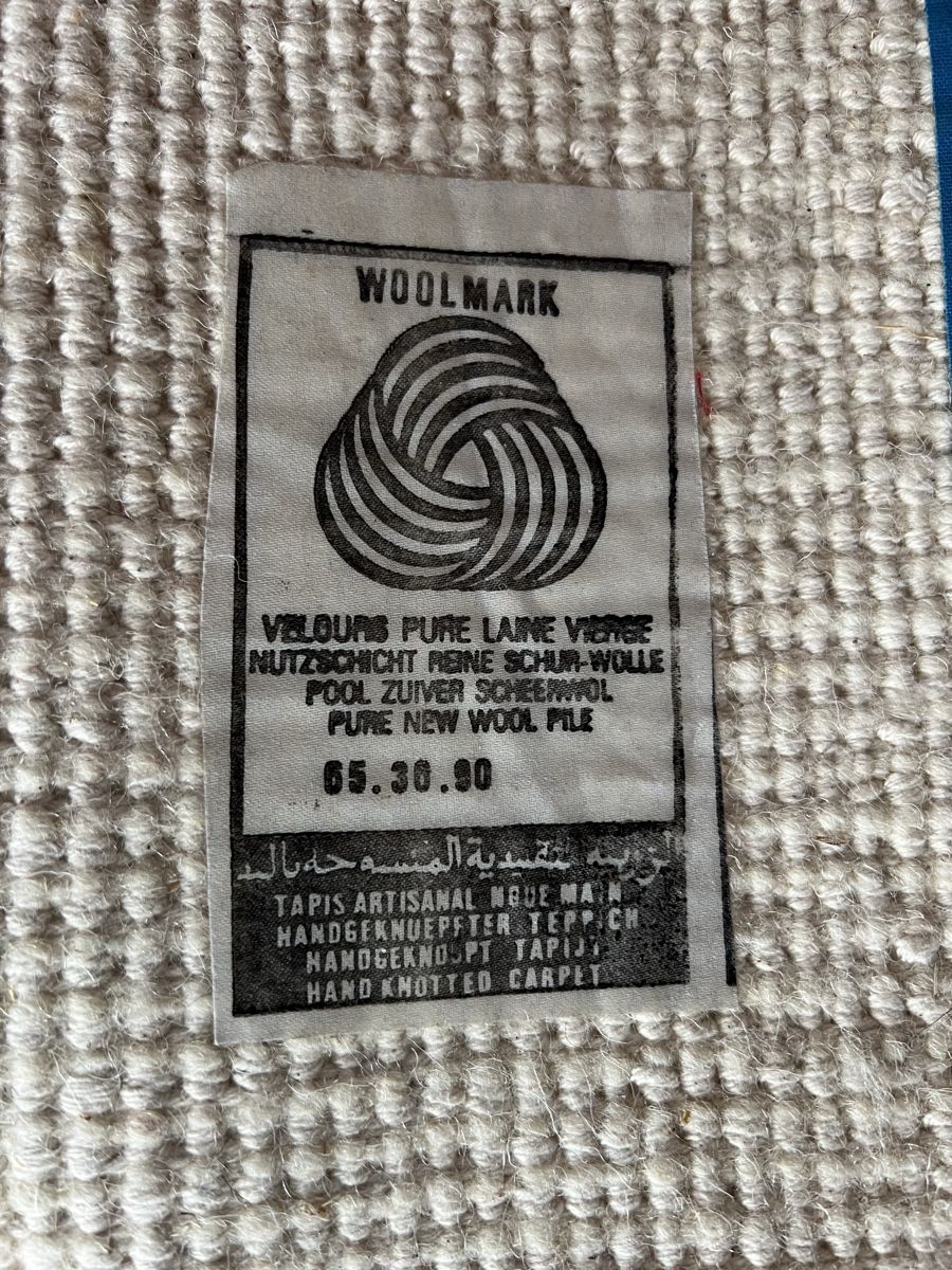 Tapis: Handgeknüpfter Wollteppich weiss – D'occasion à Biberstein par Leoo 3