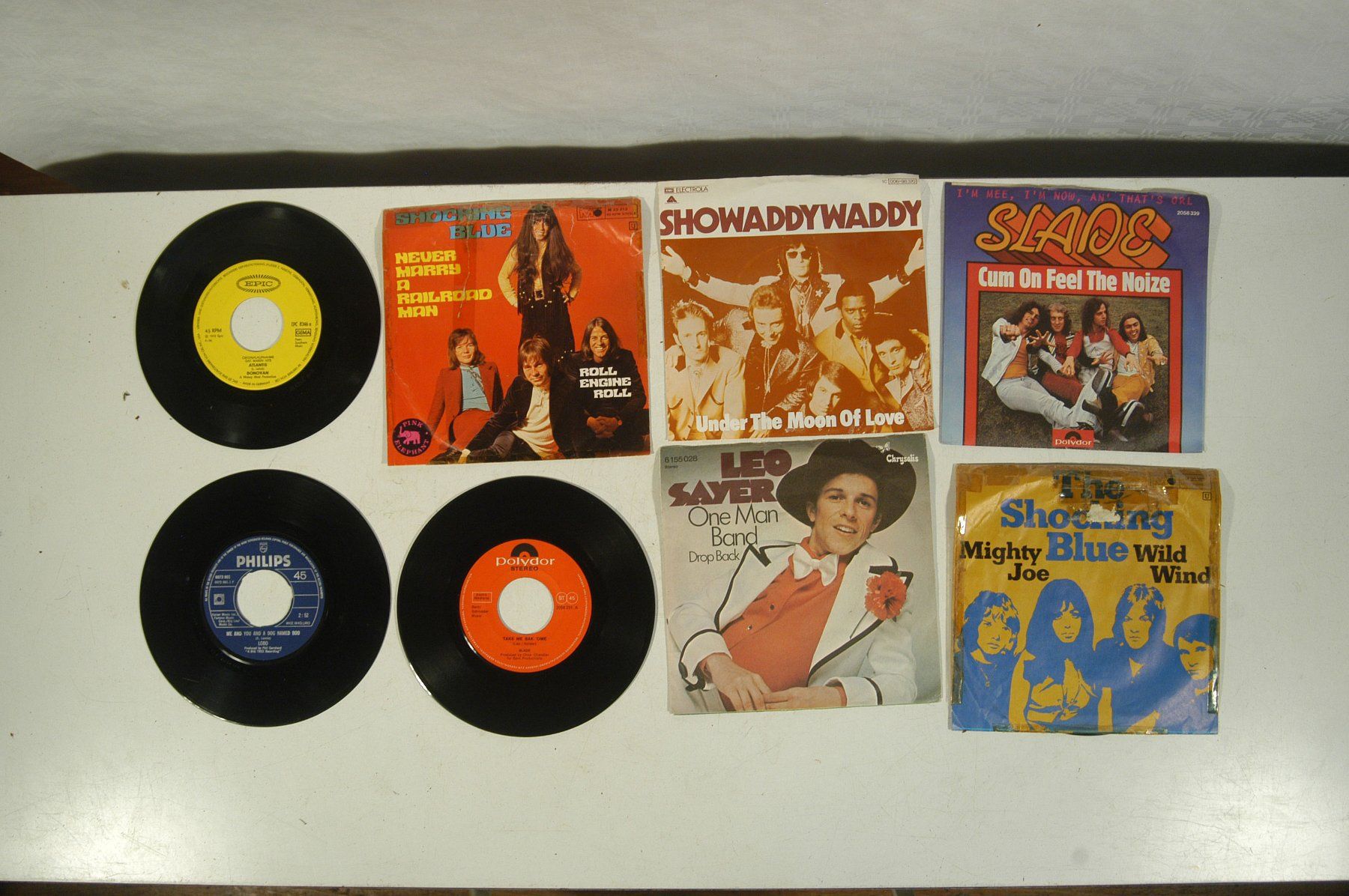 Dischi in vinile: Singles Pop 48 Stück – Usato da Herisau venduto da Wisen 9