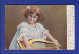 ENFANT - Jeune fille et harpe