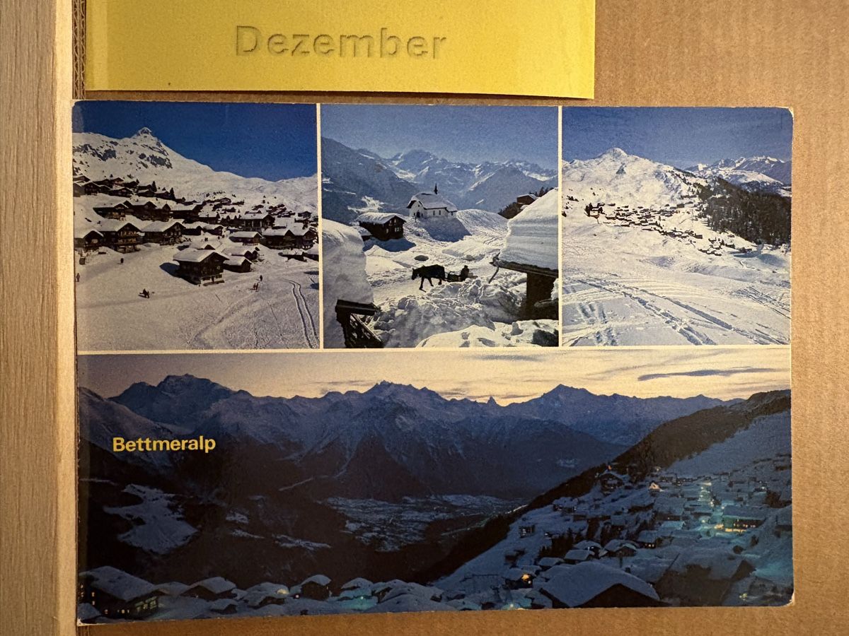 Cartoline postali: AK von Bettmeralp – Usato da Rümlang venduto da Kartenpost1