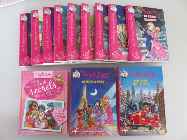 Libri: 12 livres Tea Stilton – Usato da Montfaucon venduto da droopy219