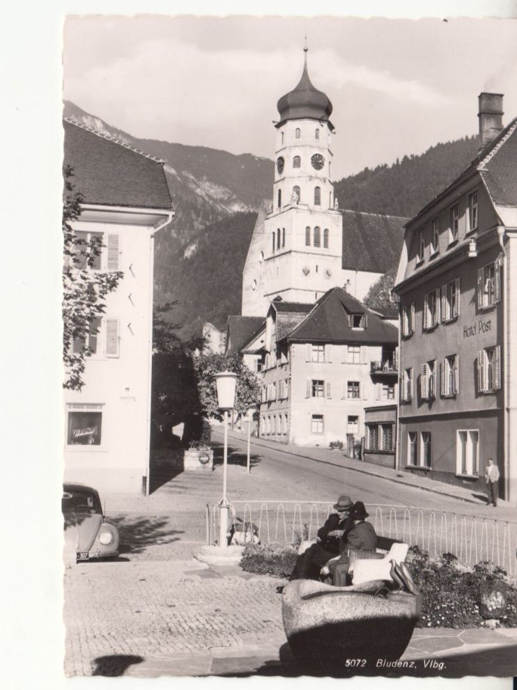 Ansichtskarten: Bludenz ca. 1945 – Gebraucht aus Bürglen TG von StampGraf