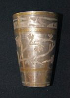 Alter Lassi-Becher aus Indien