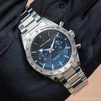Pagani Design Chronograph blaues Zifferblatt Saphir Kristall
