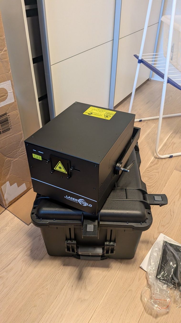 Laserworld Lampade: Laserworld PL-5.000RGB MK3 – Nuovo e nell'imballaggio originale da Frauenfeld venduto da Ragons77 6