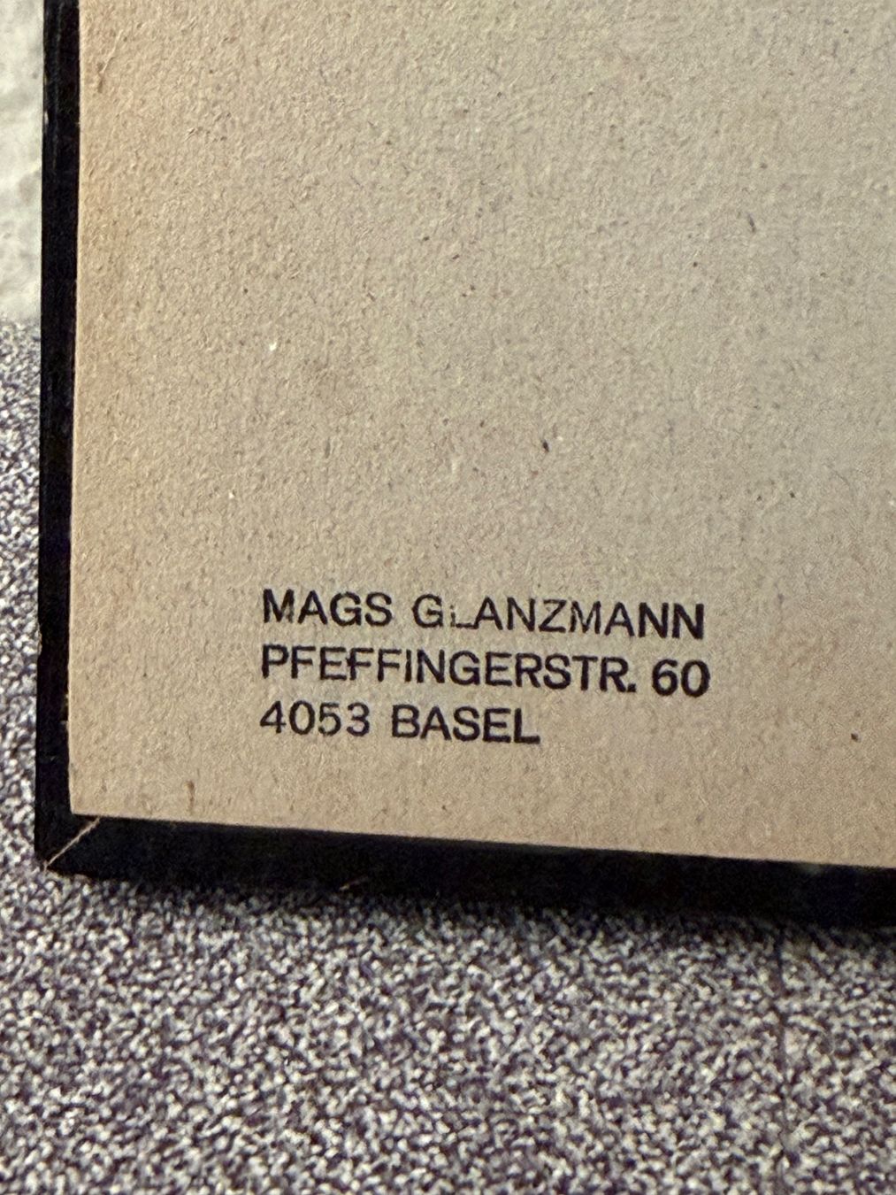 Tableaux: Mags GLANZMANN Original Gemälde – D'occasion à Basel par PAUL_ART 7