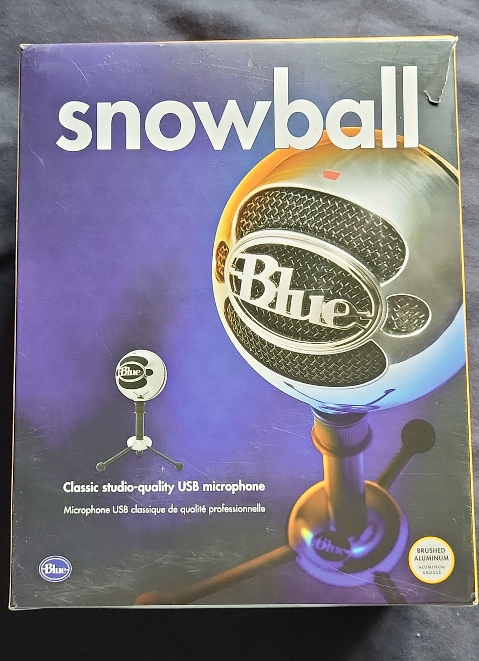 Microfoni: Blue Snowball microfono USB scatola originale – Usato da Splügen venduto da man_9l5w