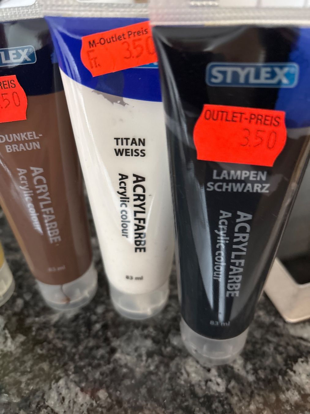 Colori: Acryl Farben – Usato da Lauwil venduto da Turbo-Schnecke 7