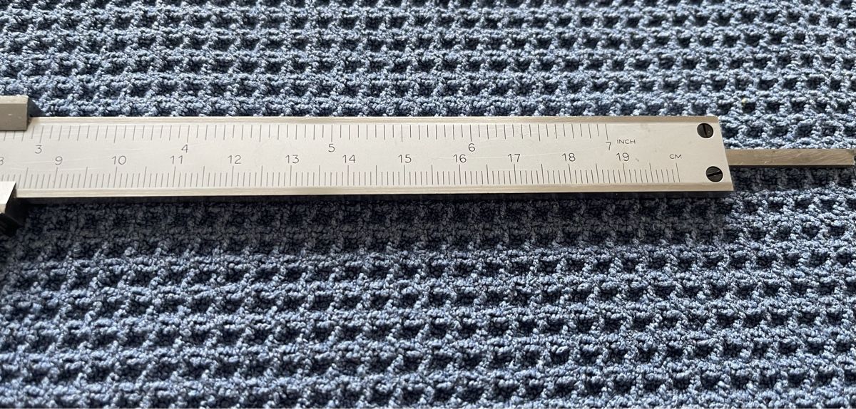 Tesa Misurare: Tesa Messschieber Messlehre 200 mm – Usato da Kehrsatz venduto da bianca69 4