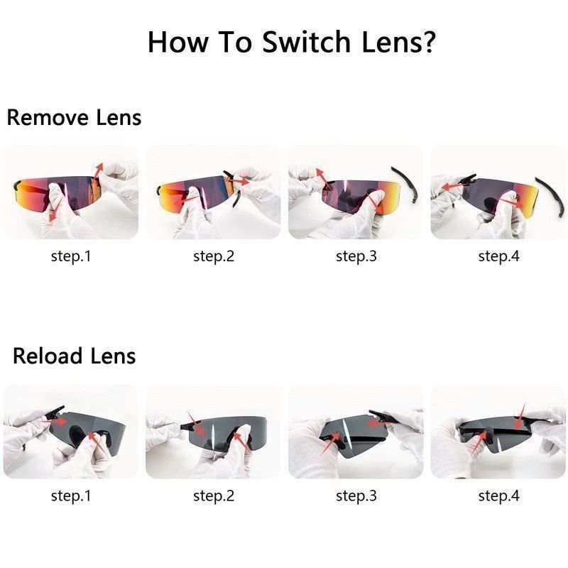Brillen & Gläser: Fahrrad Sonnenbrille UV400 – Neu und originalverpackt aus Suhr von sjay.Cv 8