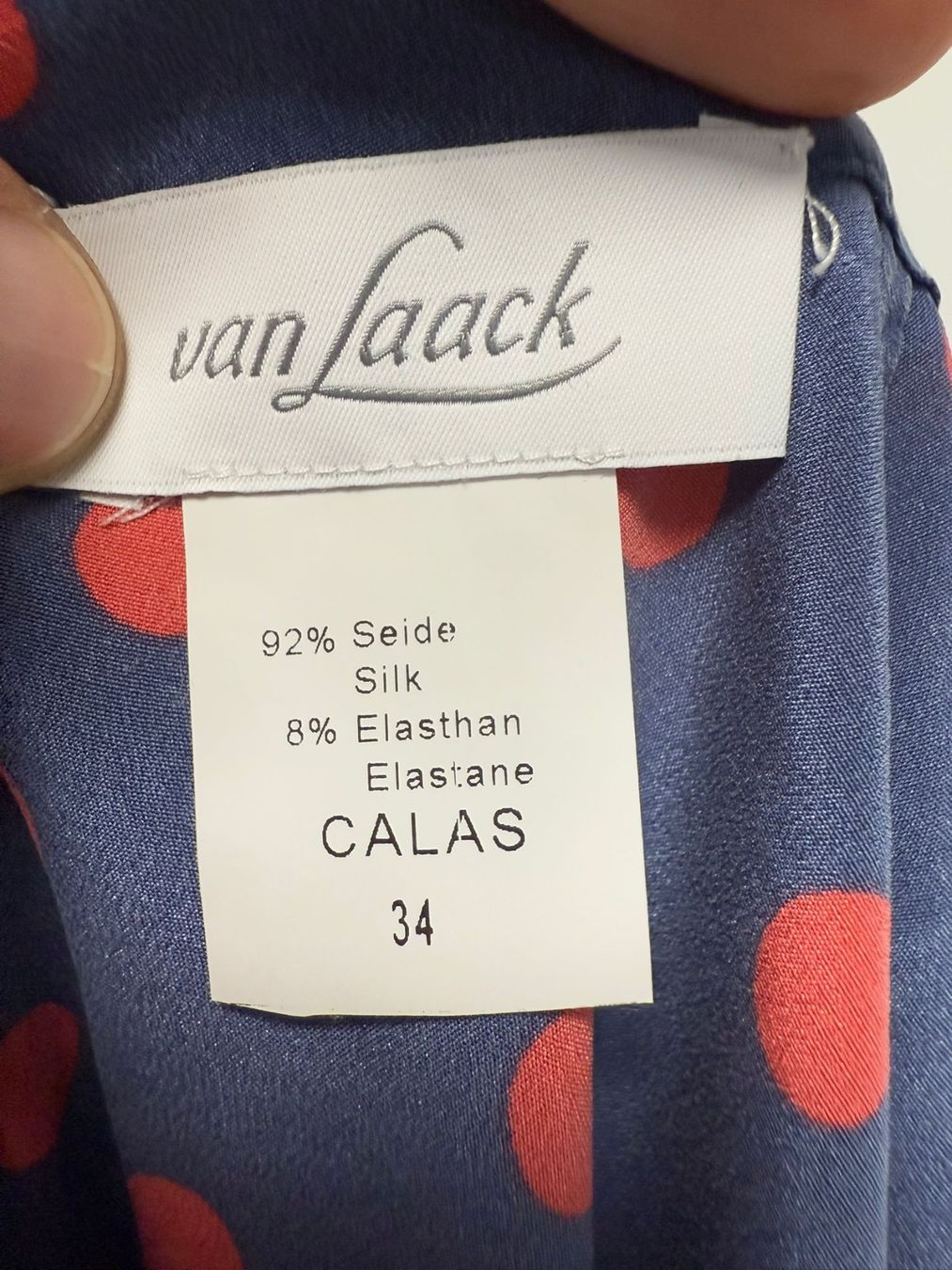 Van Laack Camicette: Van Laack Damenbluse Gr. 34 - Seide & Elasthan – Usato da Frauenfeld venduto da LIL_NA 4