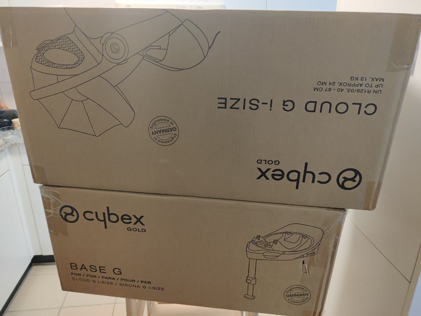 Cybex Seggiolini per auto: Babyschale Cybex Cloud G mit Basis – Usato da Winterthur venduto da bkerec 7