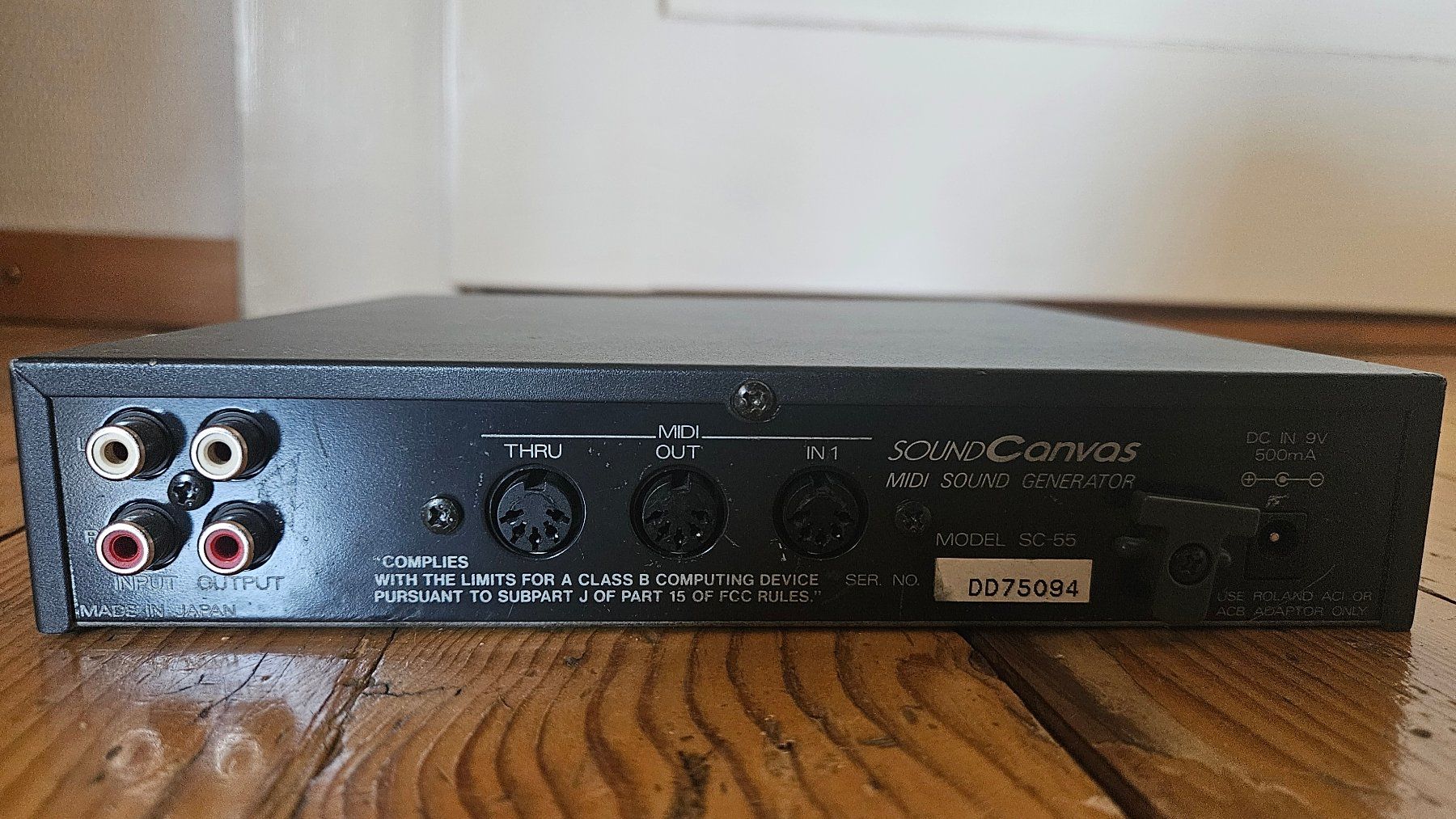 Roland Strumenti musicali: Roland Sound Canvas SC-55 – Difettoso da Männedorf venduto da egl_nfg9 1