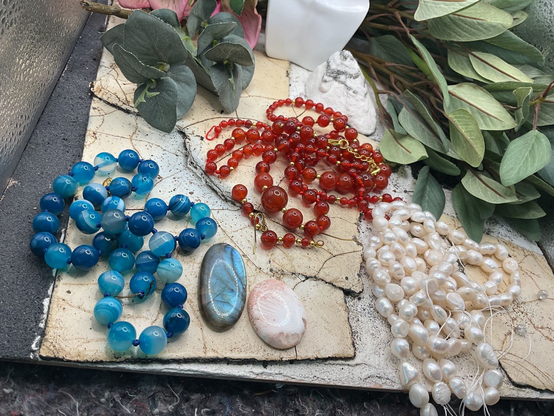 Sonstiger Schmuck: Konvolut Schmucksteine – Gebraucht aus luzern von Alpendorf1 1