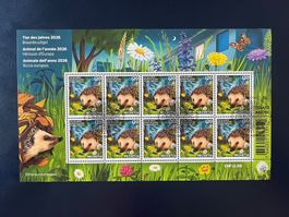 2026 - Feuille miniature Animal 26 - ʘ jour d’émission