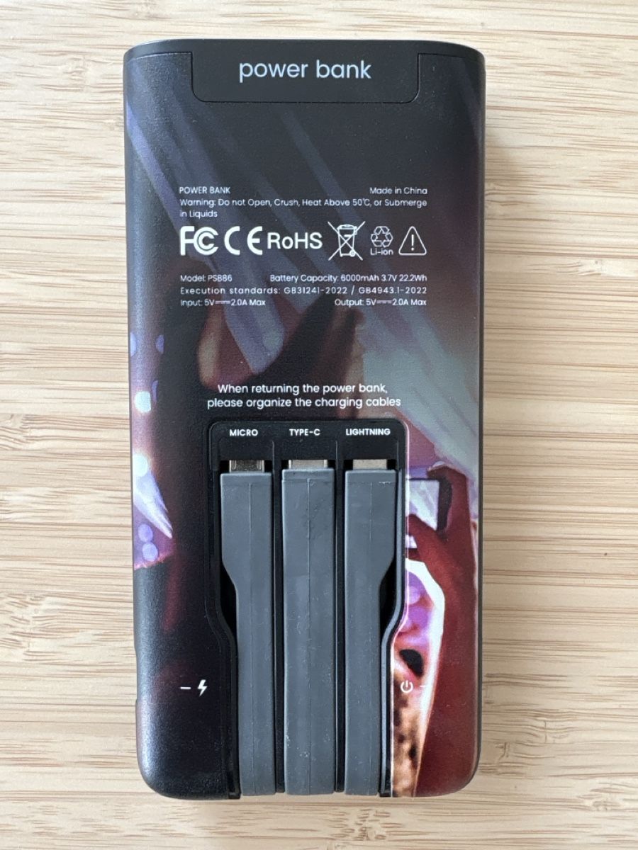 Akkus: Powerbank 6000mAh – Neu (gemäss Beschreibung) aus Wittenbach von Jwli 1